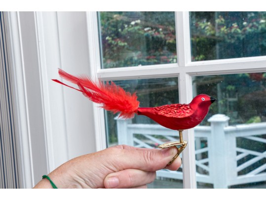 Massive Vintage Iron Birdcage On Stand