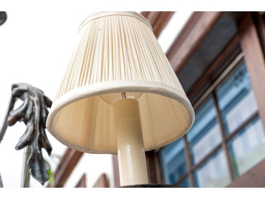 Magnificent Wrought Iron Six Light Chandelier