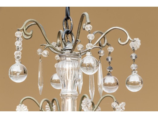 Stunning Antique 12 Light Chandelier
