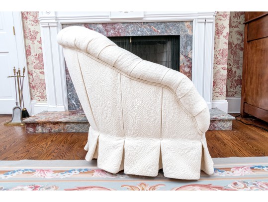 O'Henry House Upholstered And Turfed Tub Back Armchair