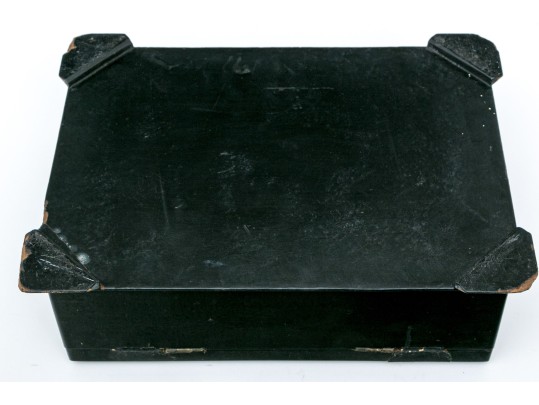 Antique Mother-of-Pearl Ink Stand And Jewelry Box