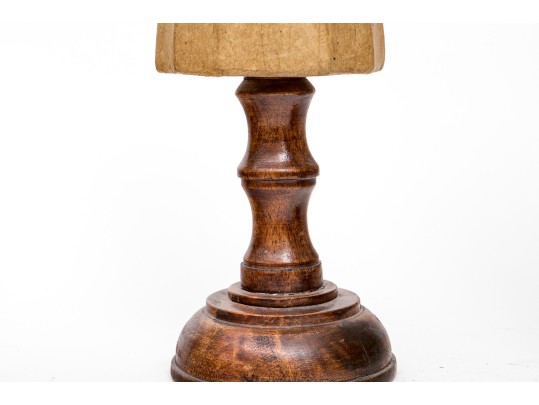 Collection Of Five Ceramic, Papier Mache Busts On Wood Stands