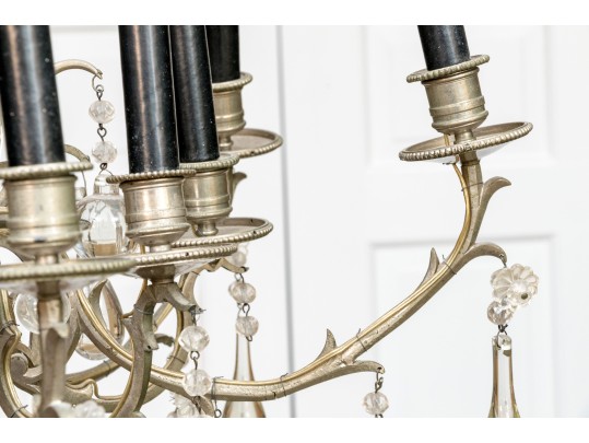 Stunning Antique 12 Light Chandelier
