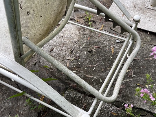 Vintage Five Piece Woodard Garden Lounge Set