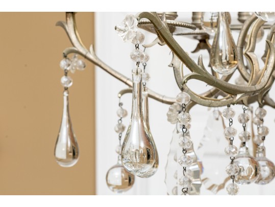 Stunning Antique 12 Light Chandelier