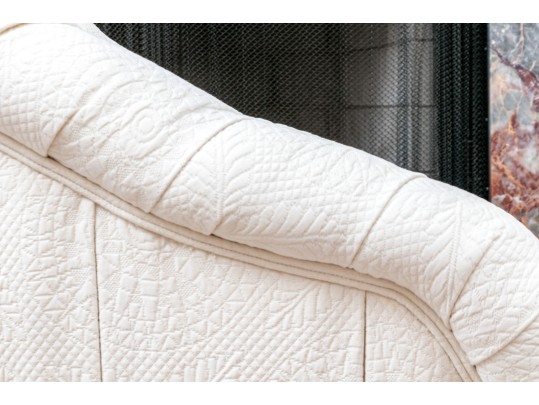 O'Henry House Upholstered And Turfed Tub Back Armchair