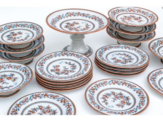 Vintage 21 Piece Elgin Pearlware Service