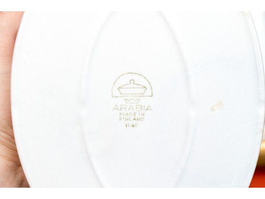 Trio Of Vintage White Arabia Of Finland Tureens