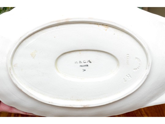 French 14 Piece HBC Ceramic Fish Service