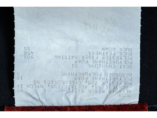 Handsome Beacon Hill Cordovan Leather Wing Chair