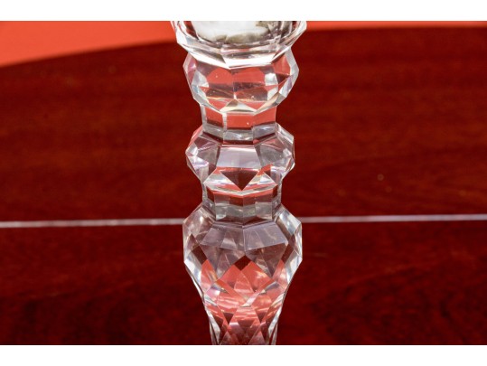 Antique Crystal Candle Holders
