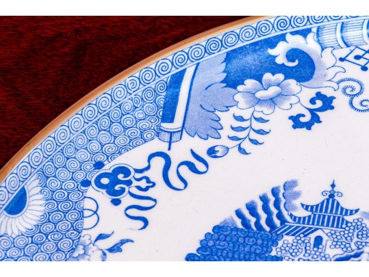 Chinoisserie Transfer Ware Blue And White Assorted Pieces