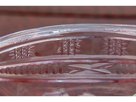 Four Waterford Hand Cut Crystal Salts