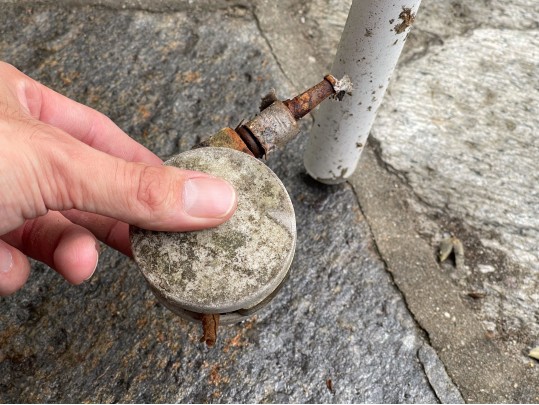 Vintage Woodard Outdoor Bar Cart