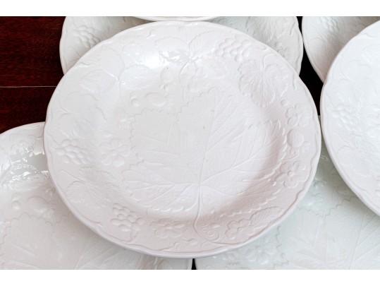 Twelve Burleigh Staffordshire Davenport Strawberry Dishes