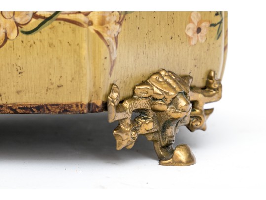 Neoclassical Floral Baseket By Wildwood Accents