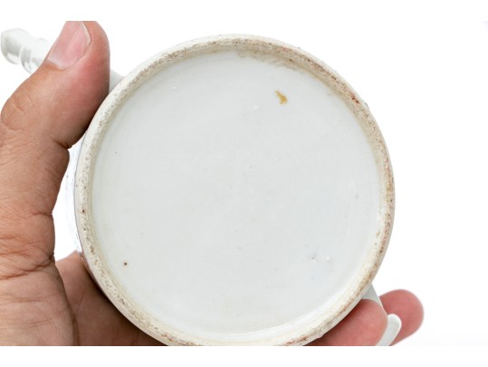 19th C. Chinese Export Famille Rose Medallion Assembled Porcelain Tea Set, Ca. 1840