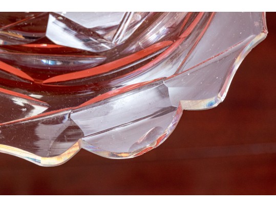 Antique Crystal Candle Holders