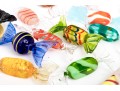Wonderful Collection Of 15 Venetian Handblown Glass Faux Candy