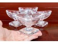 Four Waterford Hand Cut Crystal Salts
