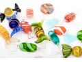 Wonderful Collection Of 15 Venetian Handblown Glass Faux Candy