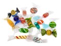 Wonderful Collection Of 15 Venetian Handblown Glass Faux Candy