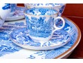 Chinoisserie Transfer Ware Blue And White Assorted Pieces