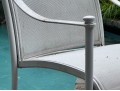 Set Of Six Woodward Aluminum Garden Arm Chairs