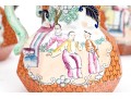 Set Of Seven English Mason's Ironstone Chinoiserie Ewers