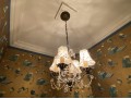 Small Vintage Beaded Chandelier 