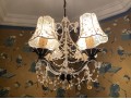 Small Vintage Beaded Chandelier 