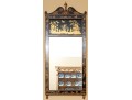 Fabulous Eglomise Chinoisserie Hall Mirror