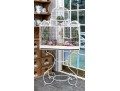 Massive Vintage Iron Birdcage On Stand