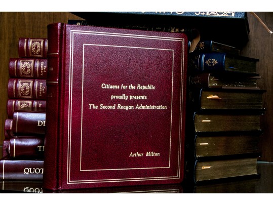 Excellent Lot Of Presidential Themed Hardcover Books