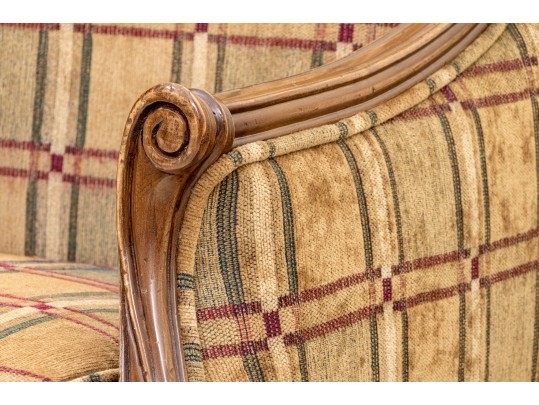 Alexandra Gates Upholstered Bergere