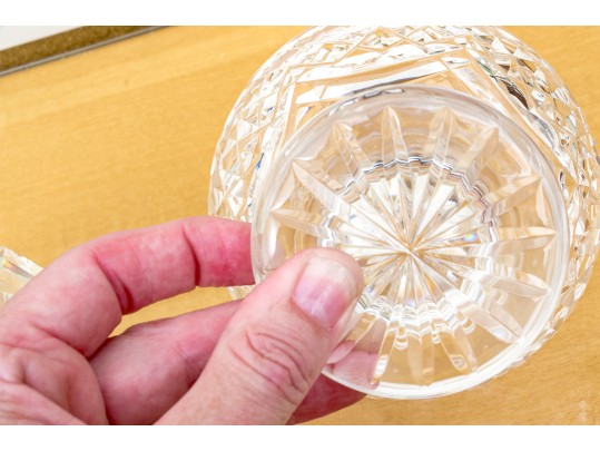 Trio Of Crystal Vessels Incl. House Of Igor Carl Faberge, Waterford, Ralph Lauren