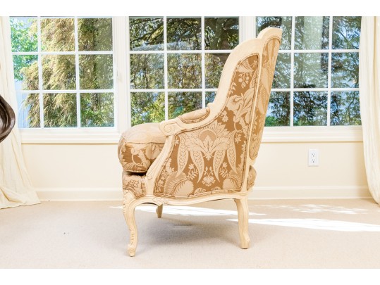 Stickley Louis XV Style Upholstered Bergere