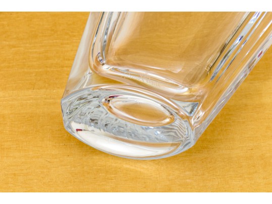 Fabulous Duo Of Rosenthal And Movado Crystal Vases