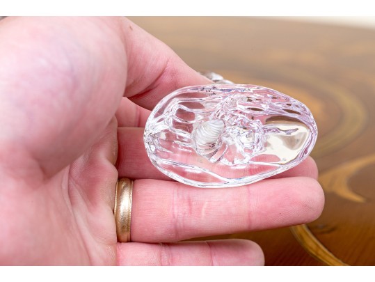 Collection Of Marine Animal Crystal Figures Including Sevres