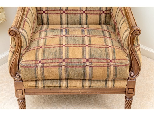 Alexandra Gates Upholstered Bergere