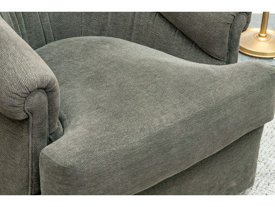 Keller Williams Upholstered Swivel Tub Chair