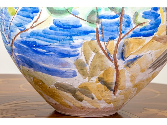 Duo Of Wonderful Studio Pottery Vessels