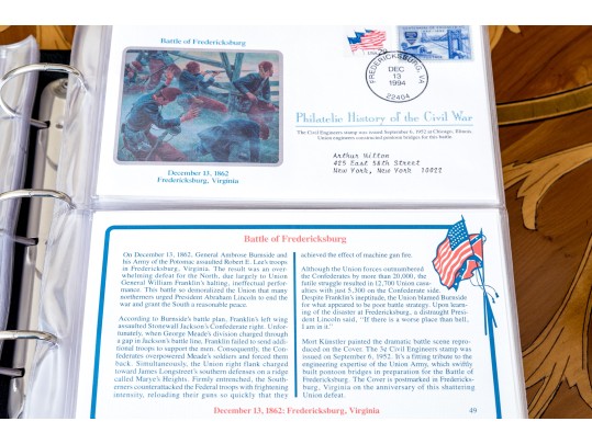 Collection Of Civil War Themed Decor Including Danbury Mint