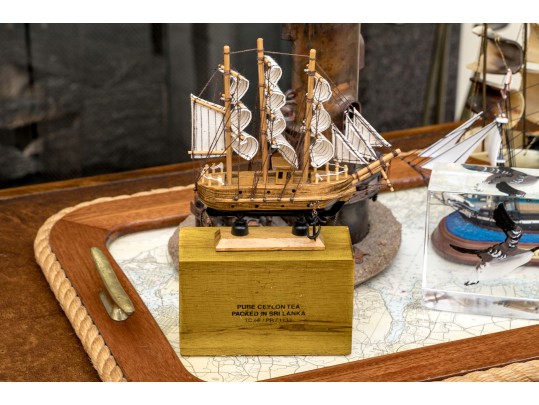 Assorted Nautical Themed Decor Including Danbury Mint