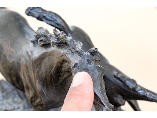 Set Of Four Landford Monroe For Franklin Mint Bronze Sculptures