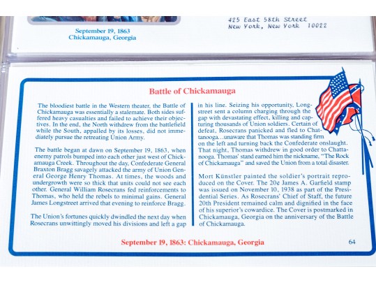 Collection Of Civil War Themed Decor Including Danbury Mint