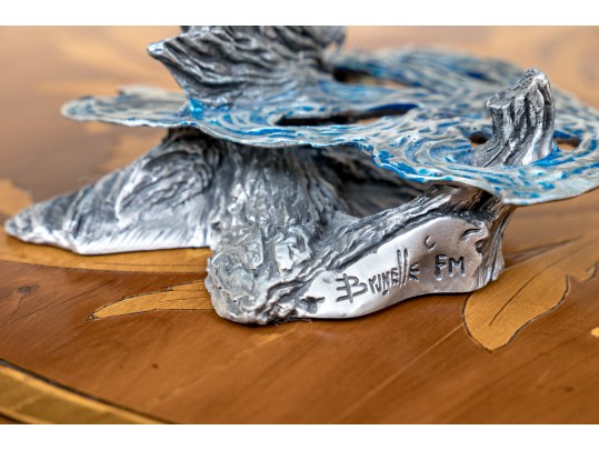 A.J Obara Jr. And Paul Brunelle Bald Eagle Sculptures