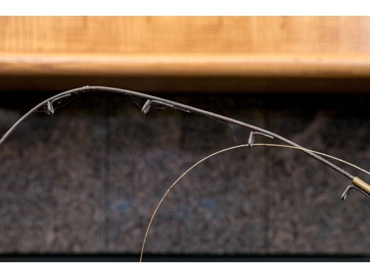 Awesome Artisanal Sculpture, Fisherman In Fishing Boat