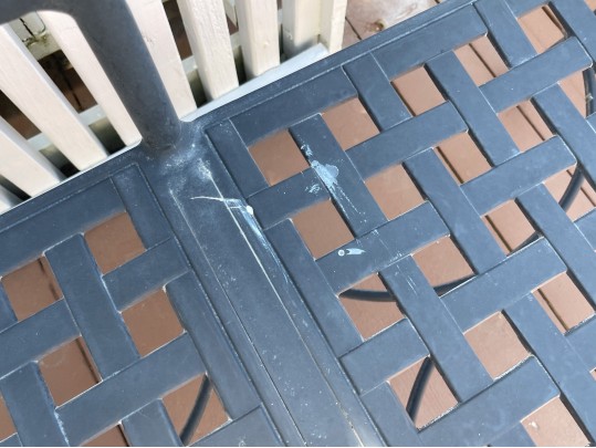 Pair Of Cast Aluminum Outdoor Settees