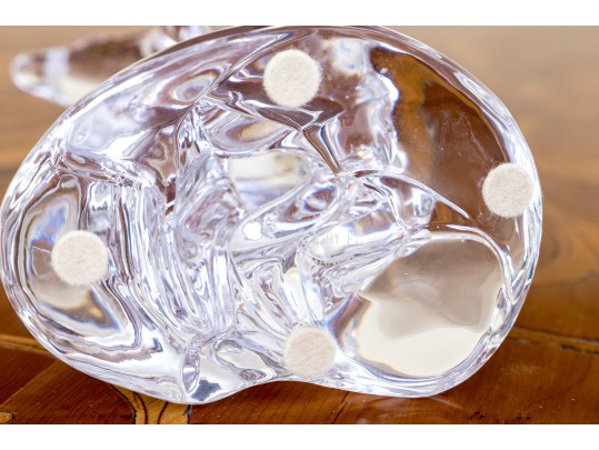 Collection Of Marine Animal Crystal Figures Including Sevres